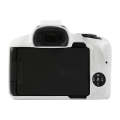 For Canon EOS R50 Soft Silicone Protective Case(White)