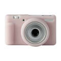 For Sony ZV-1F / ZV1 M2 Soft Silicone Protective Case(Jello Pink)