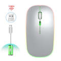HXSJ M40 2.4GHZ 800,1200,1600dpi Third Gear Adjustment Colorful Wireless Mouse USB Rechargeable(S...