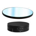 22cm Mirror Electric Rotating Display Stand Live Video Shooting Props Turntable Regular Version(B...