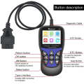 AERMOTOR V850 Car OBD2 Code Reader Diagnostic Scan Tool(Black)
