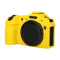 For Canon EOS R8 Soft Silicone Protective Case(Yellow)