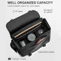 Cwatcun D85 Camera Bag Side Quick Access Camera Messenger Case Waterproof Bag, Size:32 x 14 x 24c...