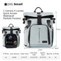 Cwatcun D95 Large Capacity Photography Backpack Shoulders Laptop Camera Bag, Size:27 x 37 x 16cm(...