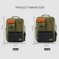 Cwatcun D117 Large Capacity Photography Backpack Shoulders Laptop Camera Bag, Size:43.3 x 33 x 13...