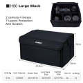 Cwatcun H80 Large Capacity Foldable Inner Camera Bag Photography Lens Bag, Size:34.5 x 19 x 26cm ...