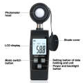 RZ851 Digital Light Meter, Range: 0-200,000 Lux(Black)