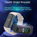 H8 1.47 inch Color Screen Smart Bracelet, Supports Bluetooth Call / Blood Oxygen Monitoring(Black)