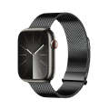 For Apple Watch Series 8 41mm DUX DUCIS Milanese Pro Series Stainless Steel Watch Band(Black)