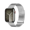 For Apple Watch Series 7 41mm DUX DUCIS Milanese Pro Series Stainless Steel Watch Band(Silver)