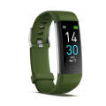 S5-4 Smart Bracelet IP68 Waterproof Heart Rate Sport Fitness Tracker Smart Watch(Army Green)