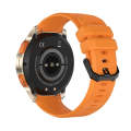 LEMFO AK59 1.43 inch AMLOED Round Screen Silicone Strap Smart Watch(Gold)