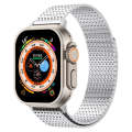 For Apple Watch SE 2022 40mm Milanese Loop Magnetic Clasp Stainless Steel Watch Band(Silver)