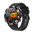 ET482 1.43 inch AMOLED Screen Sports Smart Watch Support Bluethooth Call /  ECG Function(Black Si...