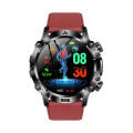 ET482 1.43 inch AMOLED Screen Sports Smart Watch Support Bluethooth Call /  ECG Function(Red Sili...