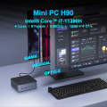 GXMO H90 Windows 11 Intel Core i7 11390H Processor Mini Computer, Specification:16GB+512GB