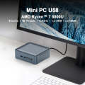 GXMO U58 Windows 11 AMD Ryzen 7-5800U 8 Core Processor Mini Computer, Specification:Without RAM &...