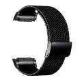 For Huawei Watch D Milan Metal Steel Mesh Watch Band(Black)