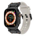 For Apple Watch Ultra 49mm Explorer TPU Watch Band(Black Starlight)