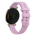 For Garmin Lily 2 Silicone Watch Band Wristband(Purple)