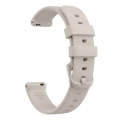 For Garmin Lily 2 Silicone Watch Band Wristband(Sand Gray)