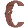 For CMF Watch Pro D395 22mm Round Tail Genuine Leather Watch Band(Brown)