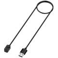 For Samsung Galaxy Fit 3 Official Style Smart Watch Charging Cable, Length: 55cm, Port:USB-A(Black)