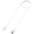 For Samsung Galaxy Fit 3 Official Style Smart Watch Charging Cable, Length: 55cm, Port:USB-A(White)
