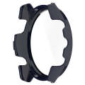 For Garmin Forerunner 165 / 165 Music PC + Tempered Film Integrated Watch Protective Case(Ink Blue)