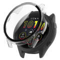 For Garmin Forerunner 165 / 165 Music PC + Tempered Film Integrated Watch Protective Case(Transpa...