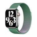 For Apple Watch SE 2023 44mm Milan Gradient Loop Magnetic Buckle Watch Band(Light Violet)