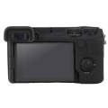 For Sony ILCE-6700 / A6700 Litchi Texture Soft Silicone Protective Case(Black)