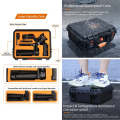 For DJI RS 4 Sunnylife Safety Carrying Case Waterproof Hard Case Box(Black)
