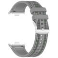 For Xiaomi Mi Band 8 Pro / Redmi Watch 4 Official Buckle Hybrid Nylon Braid Silicone Watch Band(G...