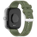 For Xiaomi Mi Band 8 Pro / Redmi Watch 4 Official Buckle Hybrid Nylon Braid Silicone Watch Band(G...