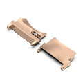 For OPPO Watch X / OnePlus Watch 2 1 Pair 22mm Watch Band Stainless Steel Connector(Rose Gold)