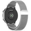 For OPPO Watch X / OnePlus Watch 2 Milan Magnetic Steel Mesh Watch Band(Silver)