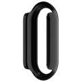 For Xiaomi Mi Band 8 PC + Tempered Film Integrated Protective Watch Case(Black)