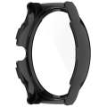 For Xiaomi Haylou Solar Lite R001 PC + Tempered Film Integrated Watch Protective Case(Black)