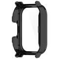 For Xiaomi Haylou Watch 2 LS02 PC + Tempered Film Integrated Watch Protective Case(Black)