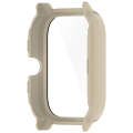 For P66 / P66D / P66ED 1.85 inch Watch PC + Tempered Film Integrated Watch Protective Case(Ivory ...
