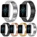 For Honor Band 9 Three Strains Metal Watch Band(Gold)