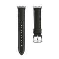 For Honor Band 9 Genuine Leather Watch Band(Black)