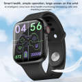 ZGA W01 1.86 inch Screen Seconds Hand BT Call Smart Watch, Support Heart Rate / AI Voice Assistan...