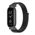 For Xiaomi Mi Band 8 Mijobs GT4 Breathable Nylon Loop Watch Band(Black)