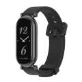 For Xiaomi Mi Band 8 Mijobs GT4 Silicone Breathable Watch Band(Black)
