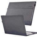 For Lenovo ThinkPad X1 Carbon Gen 9 Cloth Texture Laptop Leather Protective Case(Space Ash)