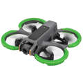 For DJI AVATA 2 STARTRC Propeller TPU Protective Guard Anti-collision Ring Cover(Fluorescent Green)