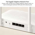 Xiaomi AX1500 4-channel Independent Signal Amplifier WiFi 6 Dual Band Router, US Plug(White)
