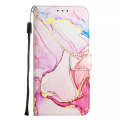 For Infinix Zero 30 4G PT003 Marble Pattern Flip Leather Phone Case(Rose Gold)